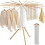 (Black)Octopus Tripod Drying Rack With Foldable Design For Indoor Outdoor Laundry Use 5