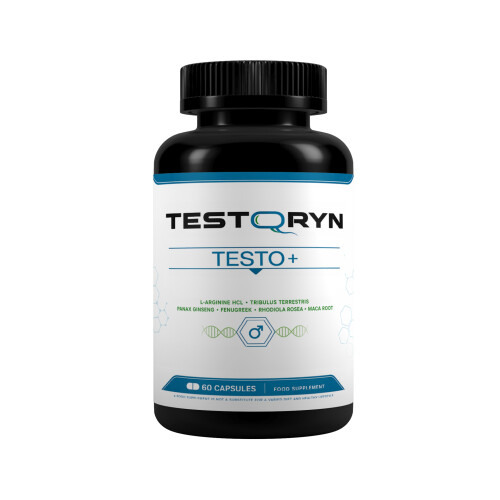 Testoryn Testo+ Food Supplement | 60 Capsules