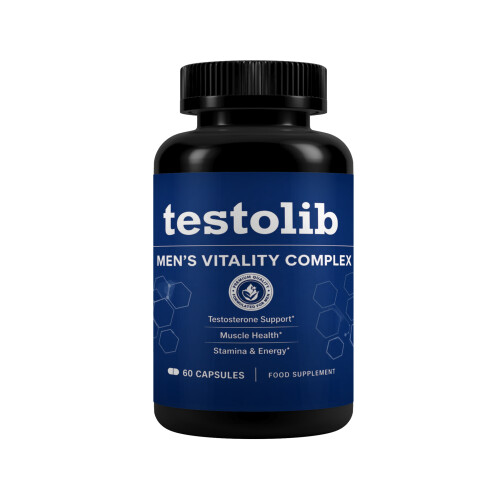 Testolib Men's Vitality Complex |  60 Capsules