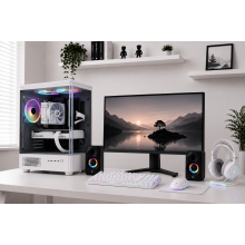 Fast Gaming PC Bundle Intel Core i7 RTX3050 6GB 16GB RAM 512GB SSD 1TB HDD + Speakers