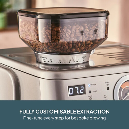 Cooks Professional Cooks Professional Bean-to-Cup Espresso Machine | Silver 2