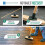 9" Stiff PVC Bristle Decking Brush Scrubbing 5