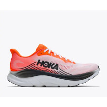Hoka Clifton 11 Trainers Neon Tangerine/Frost UK 9