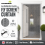 Vermatik Door Fly Screen Aluminium Chain Curtain 2