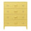 Commode - HELLOSHOP26 - 4 tiroirs - Métal - 92 x 80 x 40 cm - Gris 4
