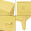 Commode - HELLOSHOP26 - 4 tiroirs - Métal - 92 x 80 x 40 cm - Gris 5