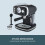 Cooks Professional Cooks Professional Retro Espresso Machine | Black / Silver 5