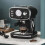 Cooks Professional Cooks Professional Retro Espresso Machine | Black / Silver 8