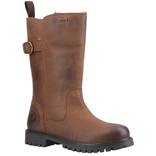 Cotswold (, ) Cotswold Winchcombe Leather Women's Tan Boots