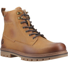 (, ) Cotswold Clanfield Leather Men's Tan Ankle Boots