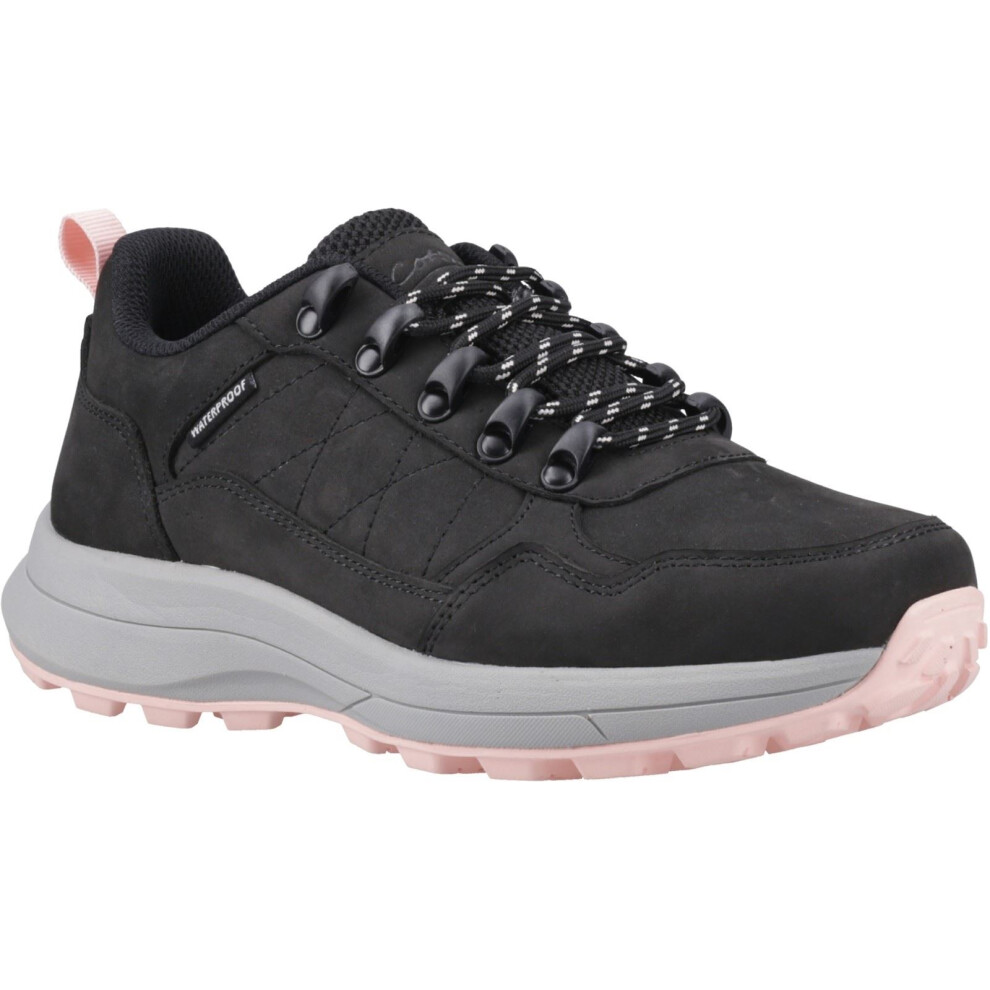 Cotswold (, ) Elmfield Nubuck Women's Black Hiking Shoes