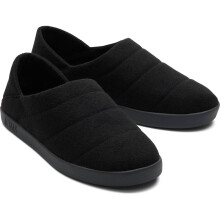 (, ) TOMS Ezra Polyester Men's Black Slippers
