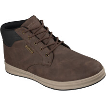 (, ) Skechers Palmiro Wallace Men's Chocolate Ankle Boots