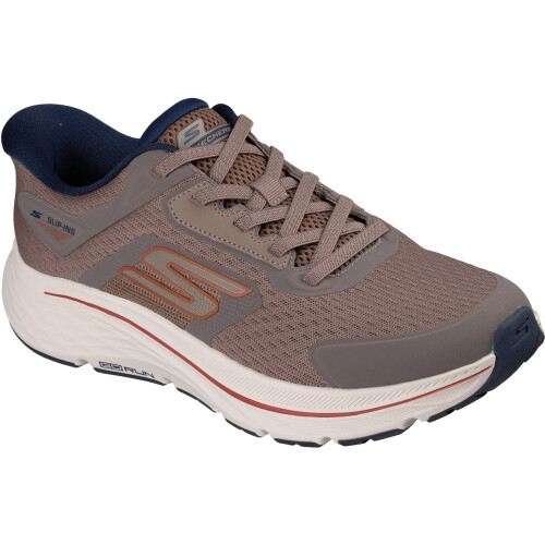 Skechers (, ) Skechers Go Run Consistent 3 Textile Men's Taupe Trainers