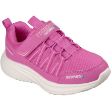 (, ) Skechers Bounder Pro Aqua Step Textile Girl's Pink/Coral Trainers