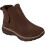 Skechers (, ) Skechers Easy Going Urban Zip Leather Women's Chocolate Boots 1