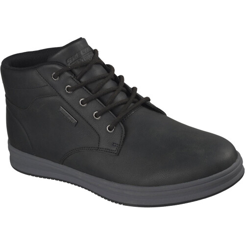 Skechers (, ) Skechers Palmiro Wallace Men's Black Ankle Boots