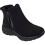 Skechers (, ) Skechers Easy Going Urban Zip Leather Women's Black Boots 1