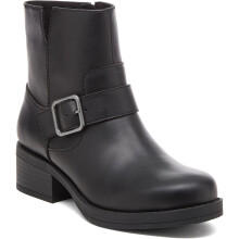 (, ) Rocket Dog Freddie Titan Polyurethane Women's Black Heeled Ankle Boots