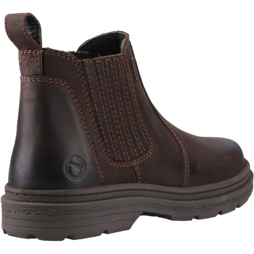 Cotswold (, ) Cotswold Bisley Leather Men's Brown Ankle Boots 1