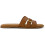 Toms (, ) TOMS Sol Leather Women's Brown Sugar Sandals 6