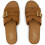 Toms (, ) TOMS Sol Leather Women's Brown Sugar Sandals 5