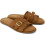 Toms (, ) TOMS Sol Leather Women's Brown Sugar Sandals 3