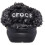 Crocs (, ) Crocs Classic Fleece Lined Polyester Blend Unisex Kid's Black Clogs 2