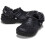 Crocs (, ) Crocs Classic Fleece Lined Polyester Blend Unisex Kid's Black Clogs 3