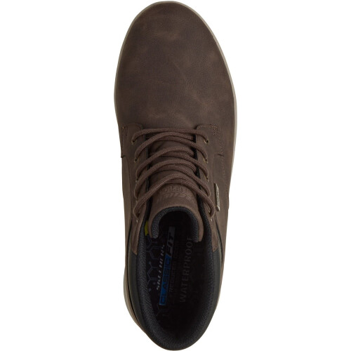 Skechers (, ) Skechers Palmiro Wallace Men's Chocolate Ankle Boots 2