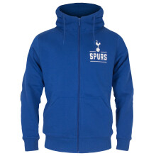 Tottenham Hotspur FC Official Football Mens Fleece Zip Hoody Marine XXL