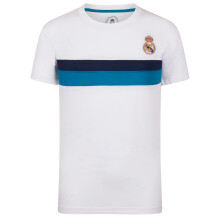 Real Madrid FC Official Gift Boys Poly T-Shirt White 8 Years