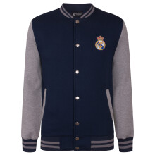 Real Madrid Official Football Boys Retro Varsity Baseball Jacket 6 Years