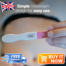 6x Early Detection Pregnancy Test Sticks Home HCG Test Midstream Fast Result