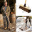 Outdoor Broom Hard Stiff Bristles Yard Sweeping Brush 10" Head Handle 9