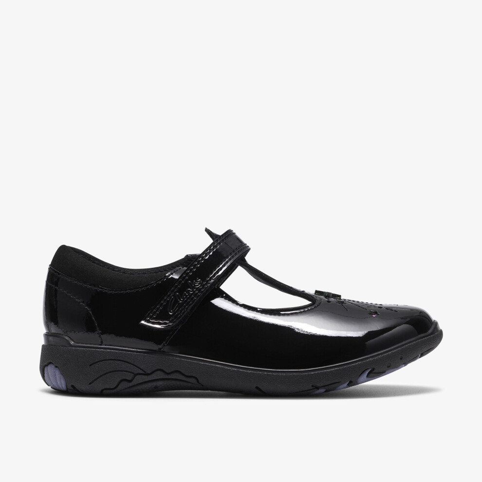 Clarks Relda Magic K. Black Pat