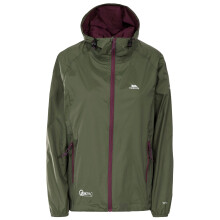 (S, Moss) Trespass Womens/Ladies Qikpac Packaway Waterproof Jacket