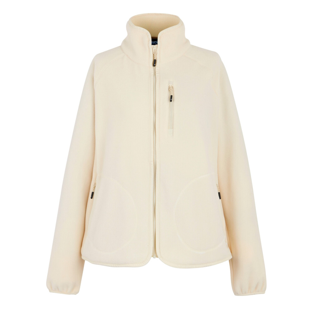 Regatta (18 Uk, Light Vanilla) Womens/Ladies Frankie Full Zip Fleece Jacket
