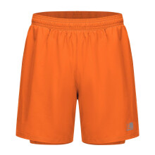 (S, Fire Orange) Karrimor Mens 2 in 1 Running Shorts