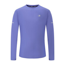 (XL, Baja Blue) Karrimor Mens Reflective Detail Long-Sleeved T-Shirt