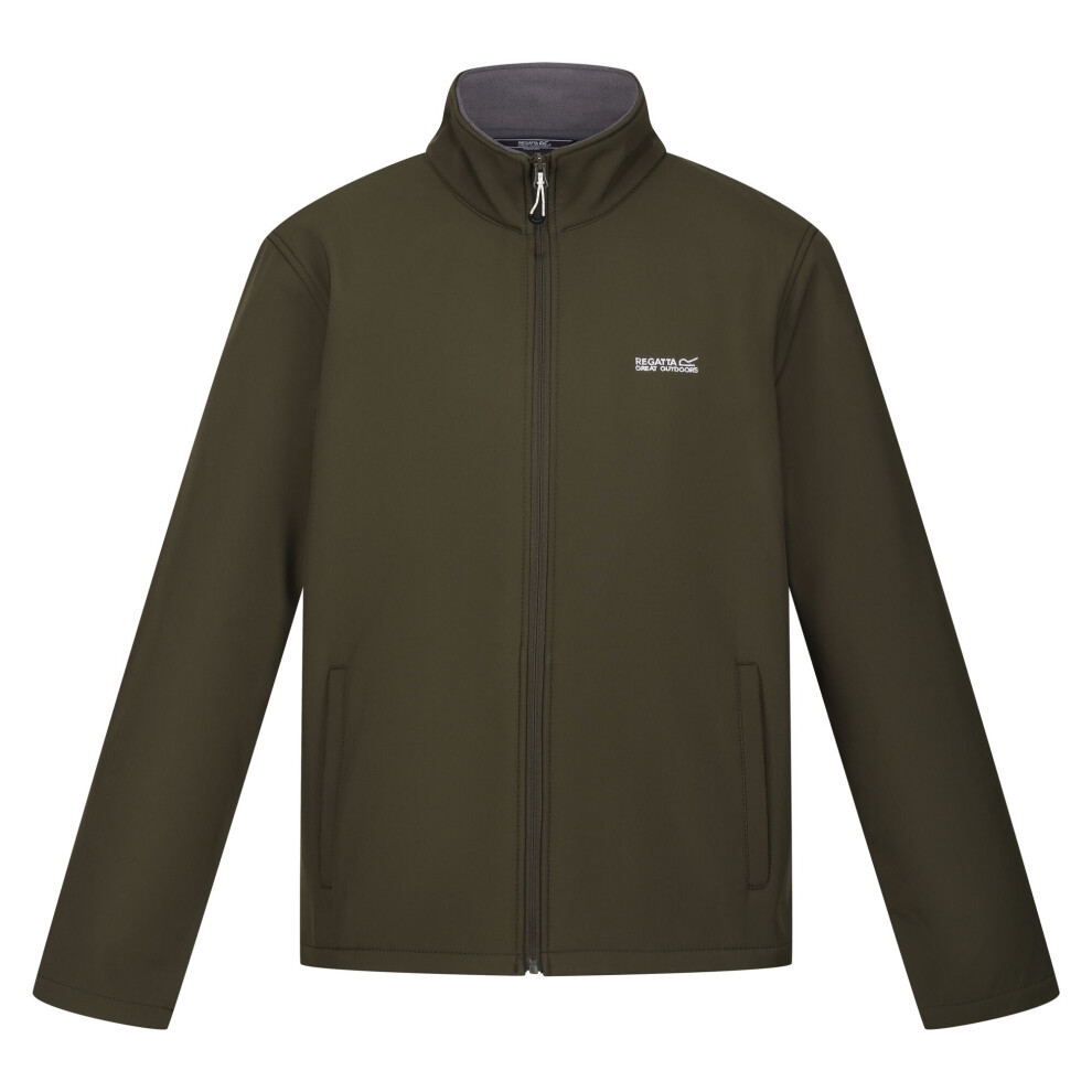 Regatta (3Xl, Dark Khaki) Mens Cera V Wind Resistant Soft Shell Jacket