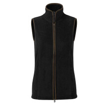 (S, Black/Brown) Premier Womens/Ladies Artisan Fleece Gilet