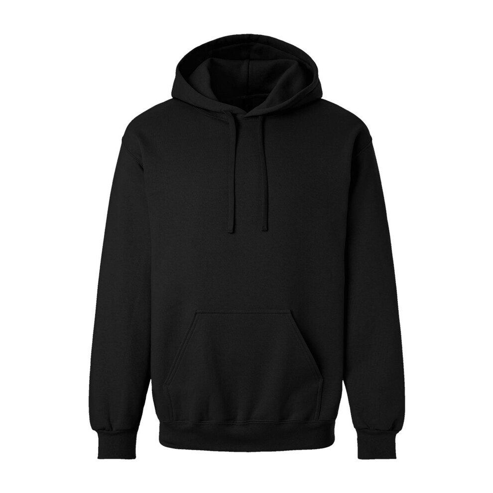 Gildan (Xl, Pitch Black) Unisex Adult Hammer Maxweight Hoodie