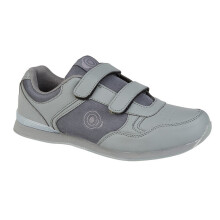 (6 UK, Grey) Dek Mens Drive Touch Fastening Trainer-Style Lawn Bowling Shoes