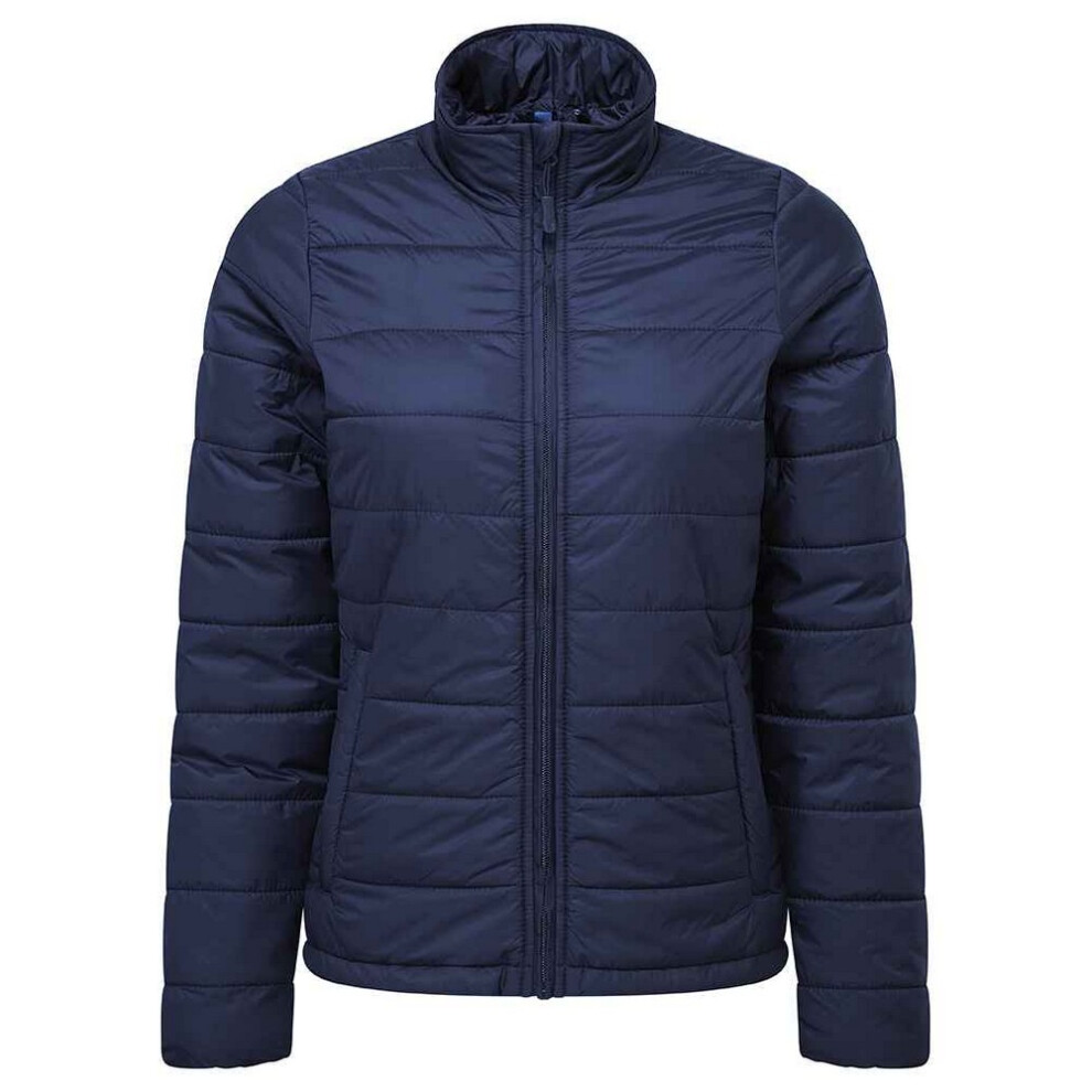 Premier Women's Recyclight Padded Jacket - Navy - Xxl - Navy - Image 3