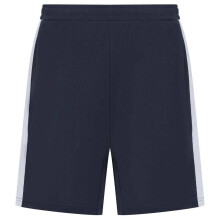 (XS, Navy/White) Finden & Hales Mens Knitted Pocket Shorts