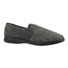 (8 UK, Grey) Lazy Dogz Mens Harrison II Slippers