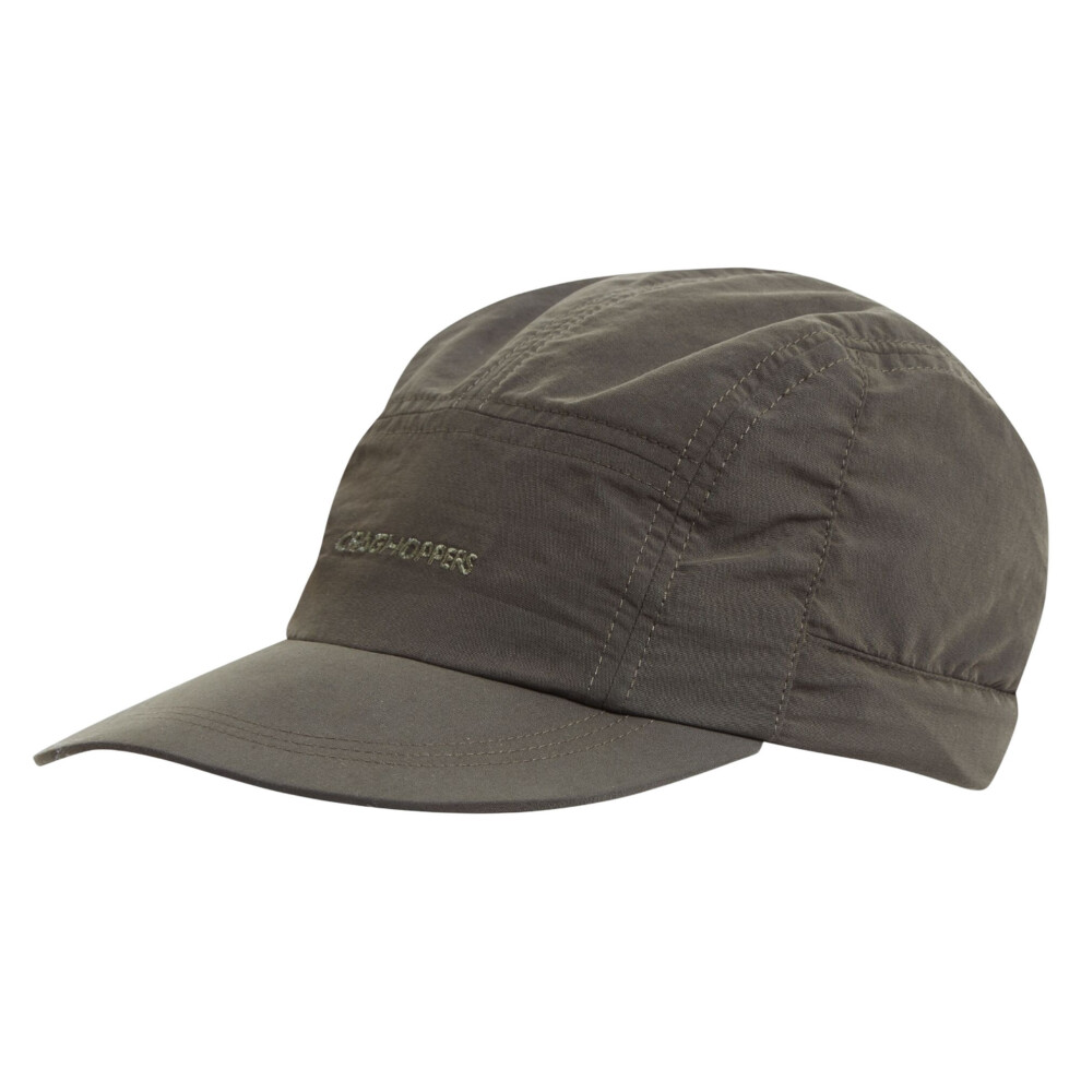 Craghoppers (S-M, Woodland Green) Mens Nosilife Iii Logo Desert Hat