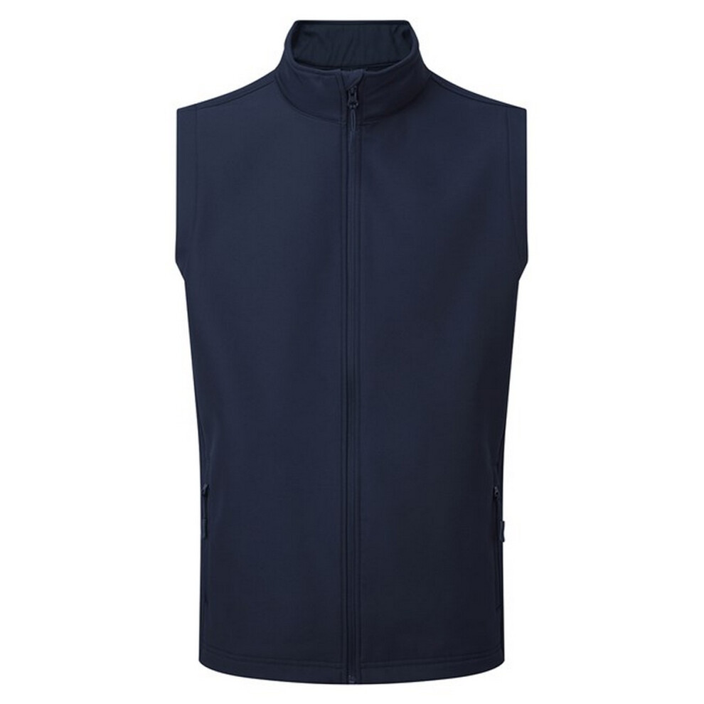 Premier (3Xl, Navy) Mens Windchecker Recycled Printable Gilet