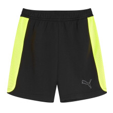 (7-8 Years, Black/Yellow) Puma Childrens/Kids Finesse Shorts